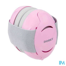 Load image into Gallery viewer, Dooky Baby Ear Protection Pink 0-3y
