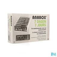 Anabox Pilbox 7 Dagen Wit Nl/fr