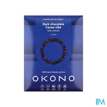 Afbeelding in Gallery-weergave laden, Okono Donkere Chocolade Cacao Nibs 50g
