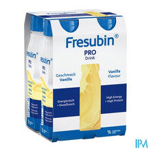 Afbeelding in Gallery-weergave laden, Fresubin Pro Drink Vanille 4x200ml
