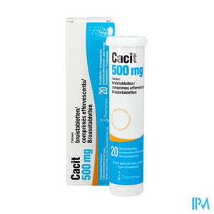 Cacit 500 Bruistabletten Tube 20x500mg