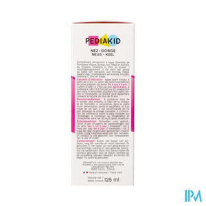 Pediakid Nez-gorge Sol Buv Fl 125ml