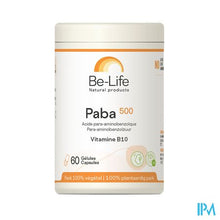 Afbeelding in Gallery-weergave laden, Paba Vitamines Be Life Gel 60x500mg
