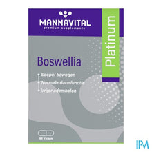 Load image into Gallery viewer, Mannavital Boswellia Platinum V-caps 60

