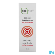 Charger l'image dans la galerie, Cbd Olie Breed Spectrum + Curcumine 30ml Cbd-phar
