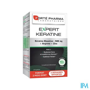 Expert Keratine Caps 120 (2maand-2weken Gratis)