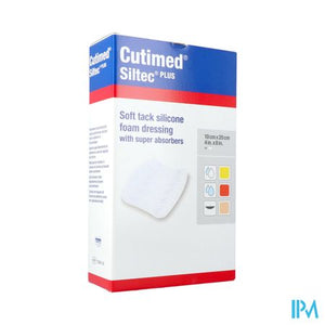 Cutimed Siltec Plus 10x20cm 10 7328802
