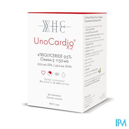 UnoCardio X2 Softgels 60