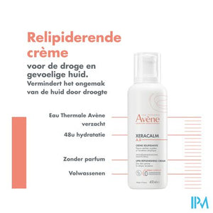 Avene Xeracalm Ad Creme Relipiderend 400ml