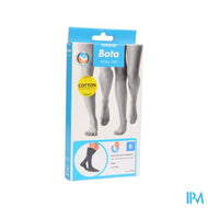 Bota Relax 280 Katoen Korte Kous Zwart N6