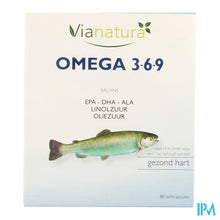Afbeelding in Gallery-weergave laden, Via Natura Omega 3-6-9 Large Softcaps 80
