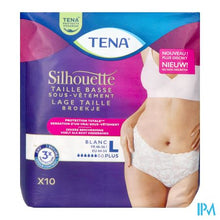 Load image into Gallery viewer, Tena Silhouette Plus Blanc Lage Taille l 10 780123
