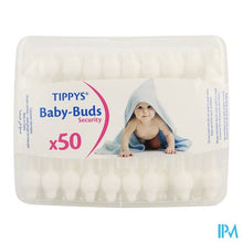 Afbeelding in Gallery-weergave laden, Tippys Baby Tips Wattenstaafjes 50
