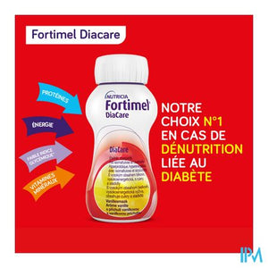 Fortimel DiaCare aardbeiensmaak 4x200ml