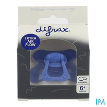Afbeelding in Gallery-weergave laden, Difrax Fopspeen Natural 6m+ Special Edition Sky
