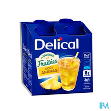Afbeelding in Gallery-weergave laden, Delical Fruitdrink Ananas 4x200ml
