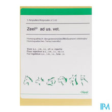 Load image into Gallery viewer, Zeel Ad Us.vet Amp 5x5,0ml

