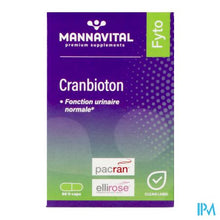 Afbeelding in Gallery-weergave laden, Mannavital Cranbioton V-caps 60
