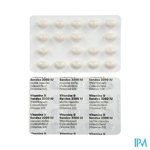 Vitamine D Sandoz 3200iu Caps Zacht 90