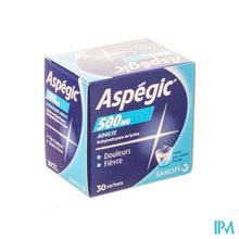 Charger l'image dans la galerie, Aspegic 500 Pulv 30x 500mg
