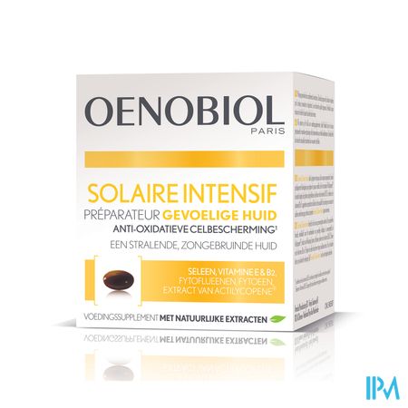 OENOBIOL SOLAIRE INTENSIF GEVOELIGE HUID  30 CAP