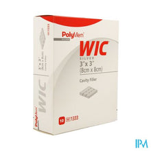Load image into Gallery viewer, Polymem Wic Silver Cavity Wound Filler 8x 8cm 10
