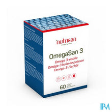 Afbeelding in Gallery-weergave laden, Omegasan 3 Nf 60 Softgels  Nutrisan
