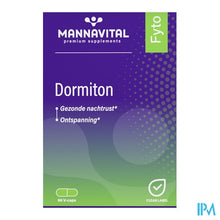 Load image into Gallery viewer, Mannavital Dormiton V-caps 60
