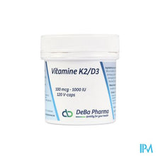 Afbeelding in Gallery-weergave laden, Vitamine K2/d3 100 Mcg/1000 U.i Caps 120
