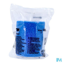 Afbeelding in Gallery-weergave laden, Coban Zelfh. Windel Blauw 7,5cmx4,5m Rol 1
