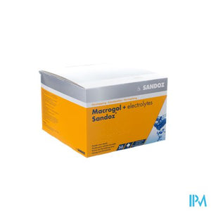 Macrogol + Electr Sandoz Pdr Ciroensmaak 50x13,7g