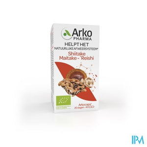 Arkocaps Shiitake Maitake Reishi Bio Caps 40