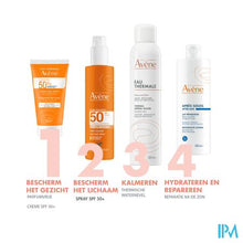 Afbeelding in Gallery-weergave laden, Avene Zon Spf50+ Creme Zonder Parfum 50ml
