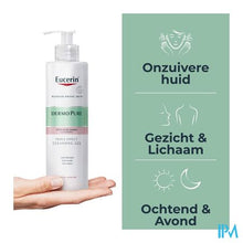 Afbeelding in Gallery-weergave laden, Eucerin Dermopure Triple Action Reinigingsgel400ml
