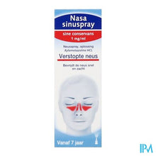 Charger l'image dans la galerie, Nasasinuspray 1mg/ml Sine Cons. Neusverstop. 10ml
