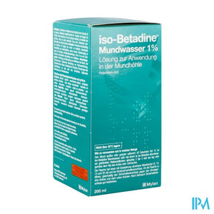 Iso Betadine 1% Nf Mondwater 200ml Ready To Use