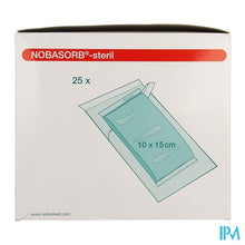 Afbeelding in Gallery-weergave laden, Noba Absorbent Pad Steriel 10cmx15cm 25 9350963
