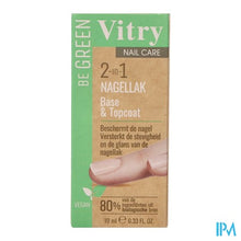 Afbeelding in Gallery-weergave laden, Nagellak Be Green 2&1 Base & Top Coat 10ml
