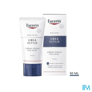 Eucerin Droge Huid Gezichtscreme 5% Urea Tbe 50ml