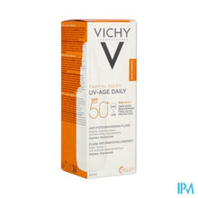 Afbeelding in Gallery-weergave laden, Vichy Capital Soleil Uv-age Daily Spf50+ 80ml
