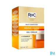 Roc Multi Correx.revive+glow Gel Cream Pot 50ml