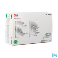 Micropore 3m Hechtpleister 12mmx9,14m Rol 24 1530