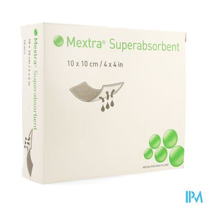 Mextra Superabsorbent Nf 10,0x10,0cm 10 610700