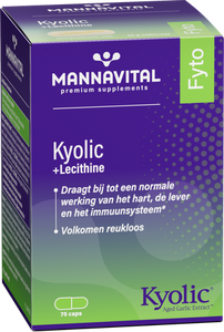 Mannavital Kyolic + Lecithine Caps 75