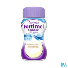 Afbeelding in Gallery-weergave laden, Fortimel Compact 2.4kcal Vanille 4x125ml
