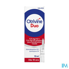 Charger l'image dans la galerie, Otrivine Duo 0,5/0,6 Spray Nas 10ml
