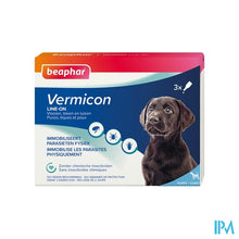 Charger l'image dans la galerie, Beaphar Vermicon Line-on Puppy 3x1,5ml
