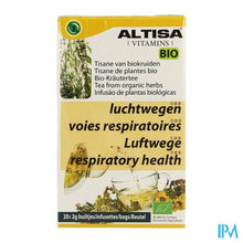 Afbeelding in Gallery-weergave laden, Altisa Tisane Luchtwegen Bio 20x2g
