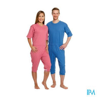 Suprima 4080 Patientoverall 1/2 Arm-knie Jeans M