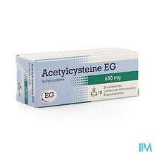 Charger l'image dans la galerie, Acetylcysteine EG 600Mg Bruistabl 10X600Mg
